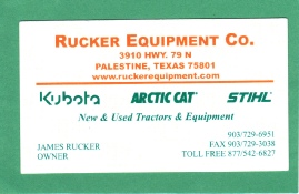 Rucker Equipment